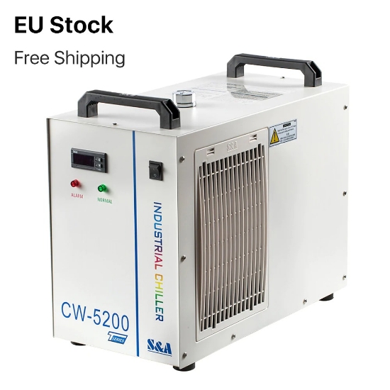 Picture of S&A CW5200 & CW5202 Industrial Chiller For 150W CO2 Laser Tube