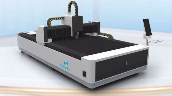 Picture of light laser cutting machine