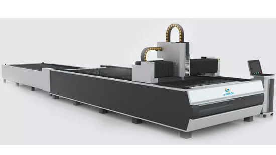 Picture of exchange platform laser cutting machine