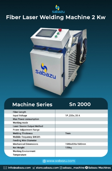 Picture of FIBER LASER WELDING MACHINE 2 KW