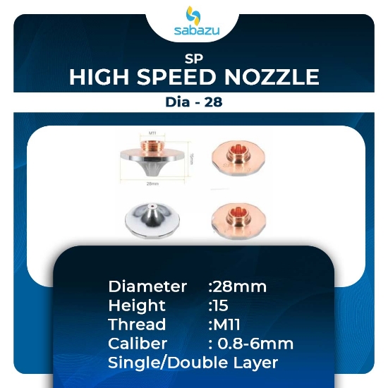 Picture of Tube Cutting Nozzle I Dia - 15