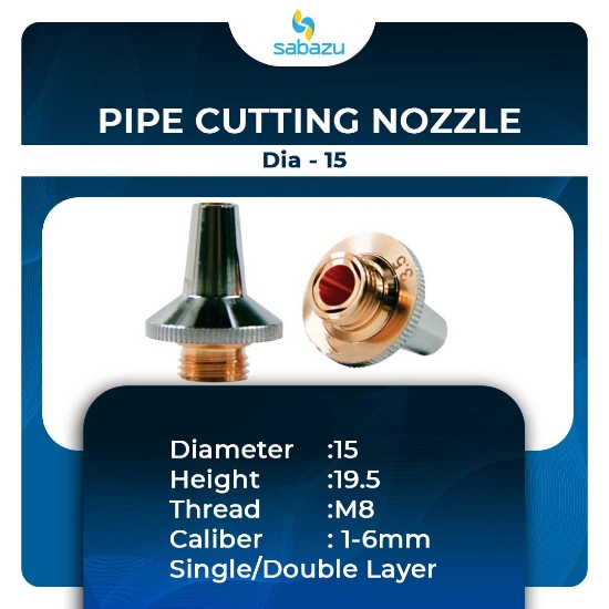 Picture of Pipe Cutting Nozzle I Dia - 15