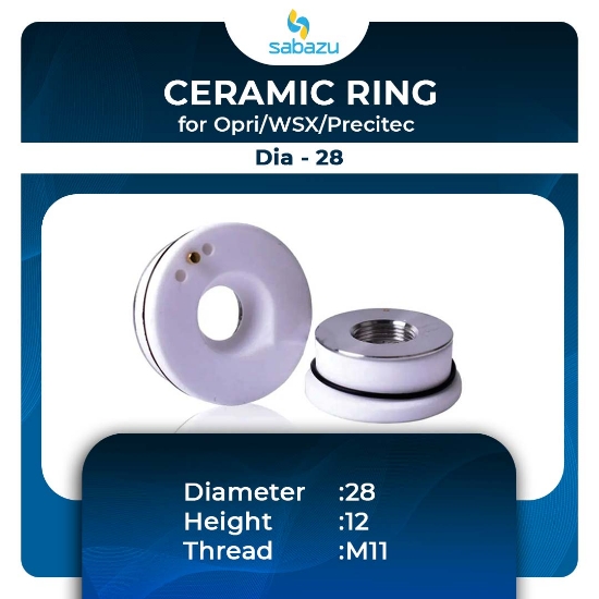 Picture of Ceramic Ring for Opri/WSX/Precitec | Dia:28