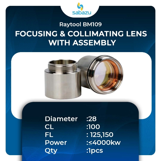 Picture of Raytool BM109 - Focusing & Collimating Lens with Assembly