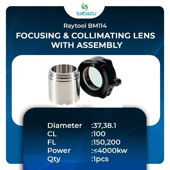 Picture of Raytool BM114 - Focusing & Collimating Lens with Assembly