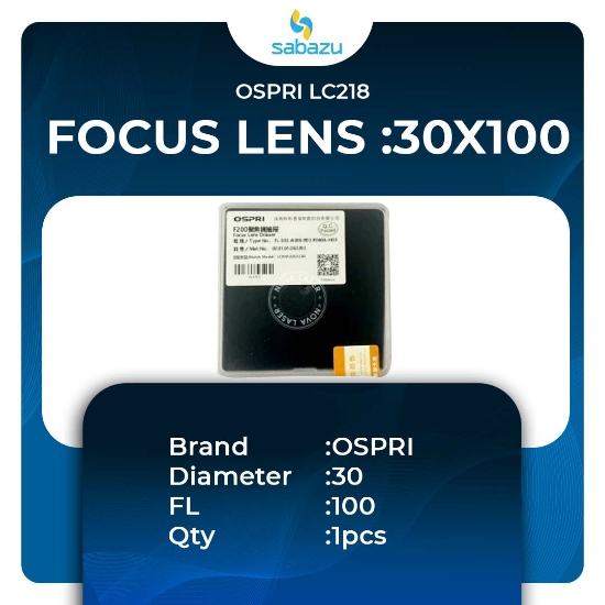 Picture of OSPRI LC218 Collimation Lens : 30x100