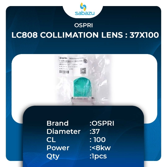 Picture of OSPRI LC808 Collimation Lens : 37x100