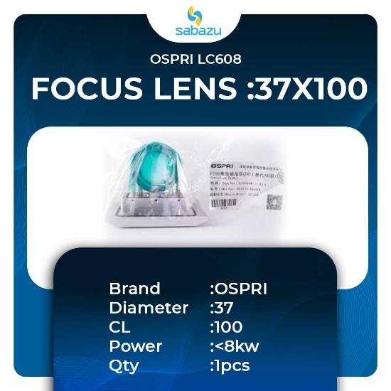 Picture of OSPRI LC608 Collimation Lens : 37x100