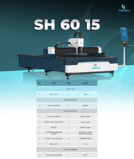 Picture of SH 6015 LASER CUTTING MACHINE