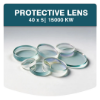 Picture of Protective Lens I 40x5 I 15KW