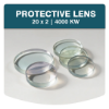 Picture of Protective Lens I 20x2