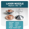 Picture of Raytool Cutting Nozzle I Dia - 32- Double layer