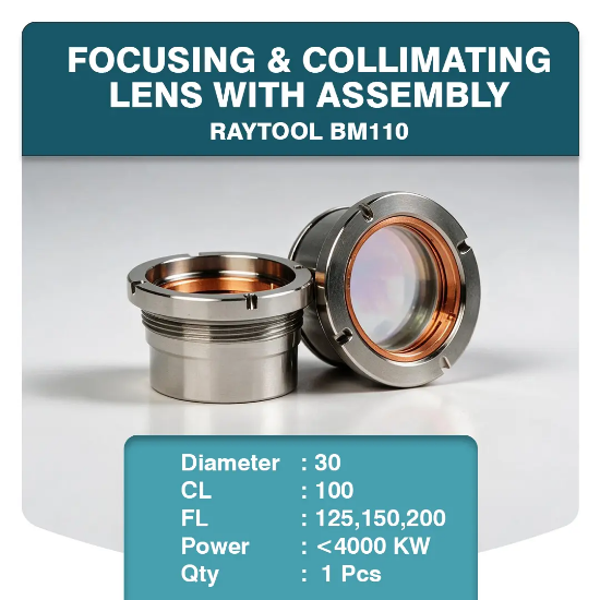 Picture of Raytool BM110 - Focusing & Collimating Lens with Assembly