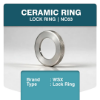 Picture of CERAMIC RING, LOCK RING NC 63