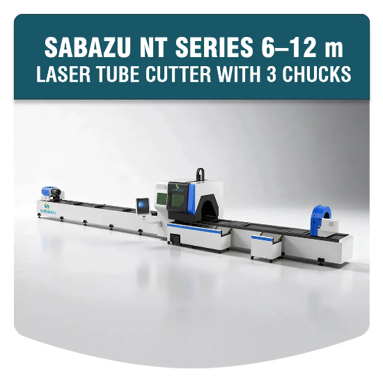 Picture of SABAZU NT Series – 6–12 m Laser Tube Cutter with Three Chucks