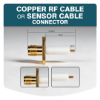 Picture of RF Cable or Sensor Cable Connector (Copper)