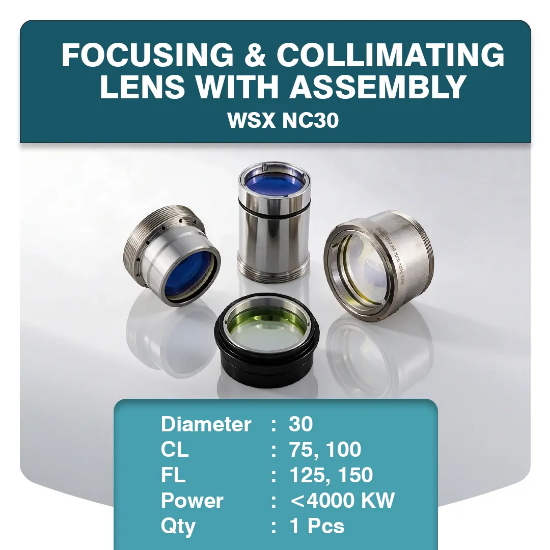 Picture of WSX NC30 - Focusing & Collimating Lens with Assembly