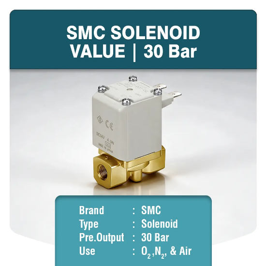 Picture of SMC Solenoid Valve ~ 30bar