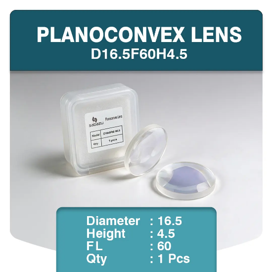 Picture of Plano-Convex Collimation Lens D16T5F60